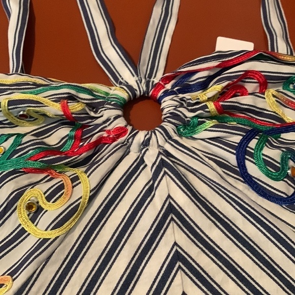 Anthropologie Multicolor Striped Tank Top - Picture 7 of 11